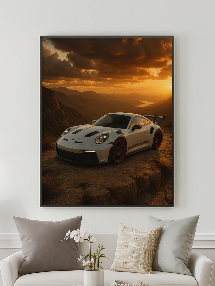 Cliffside Reverie - personalisiertes Poster