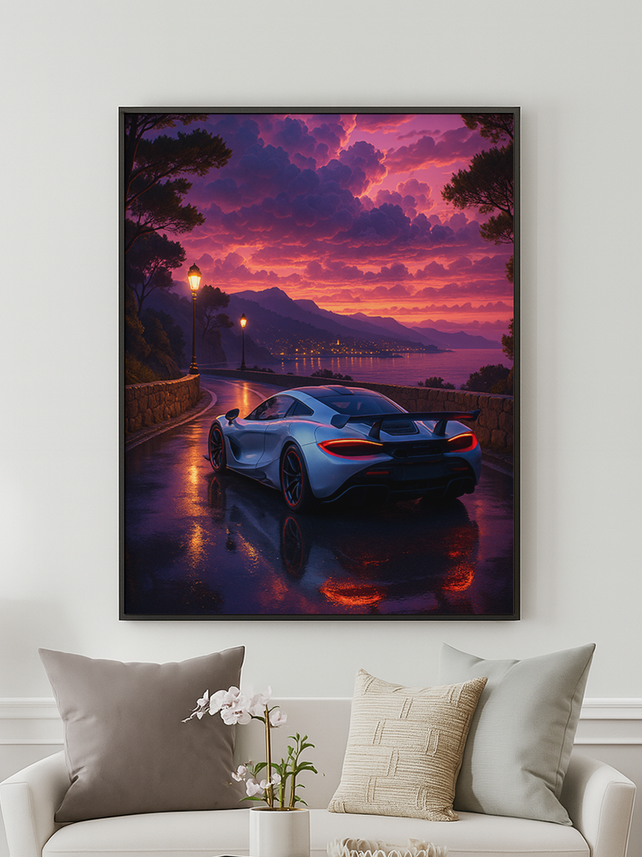 Sunset Cruise - personalisiertes Poster