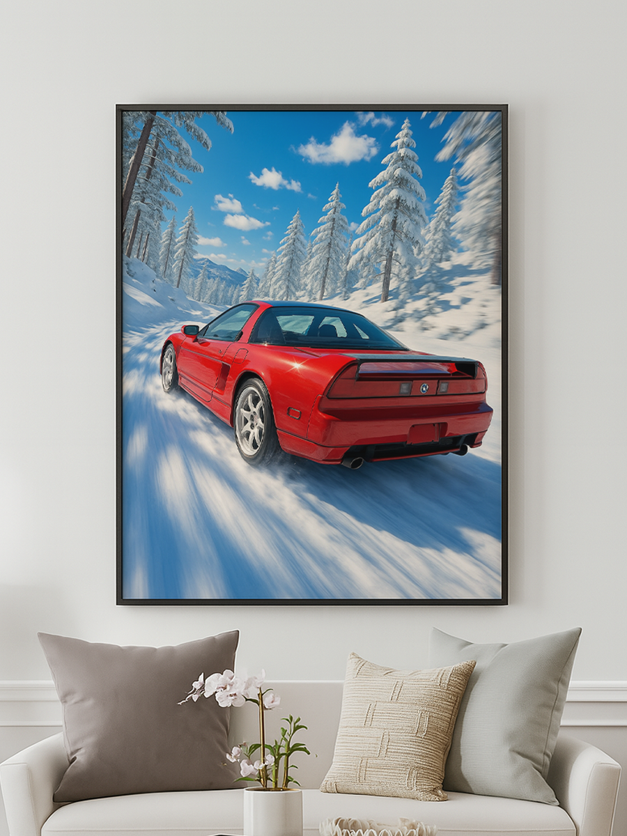 Winter Apex - personalisiertes Poster