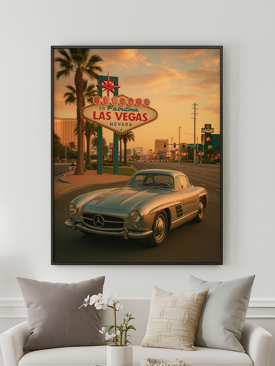 Las Vegas - personalisiertes Poster