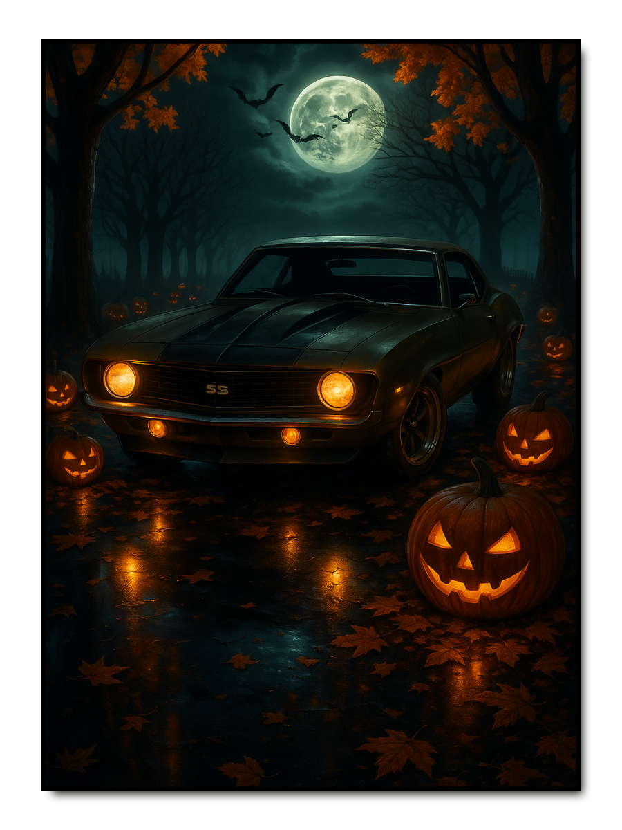 Halloween Drive - personalisiertes Poster