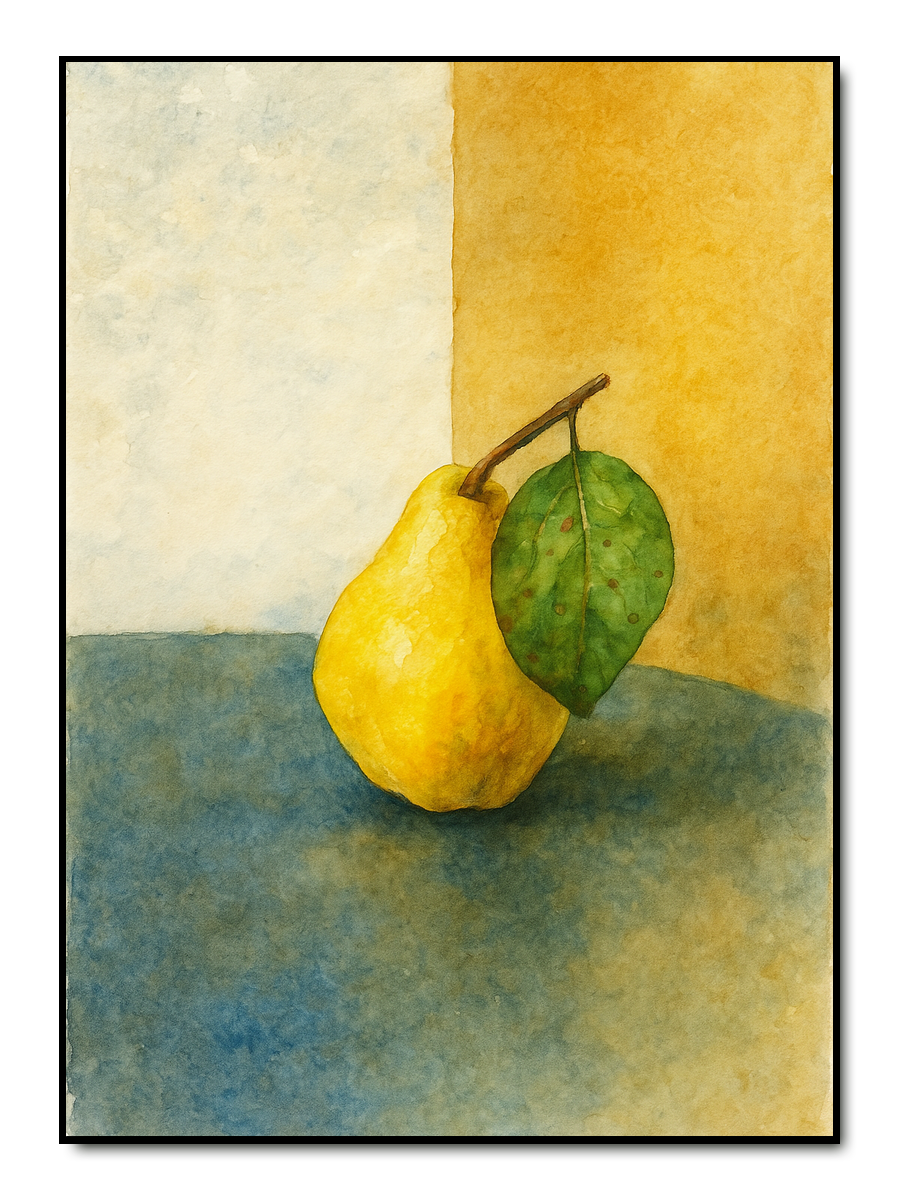 Aquarell – personalisiertes Poster