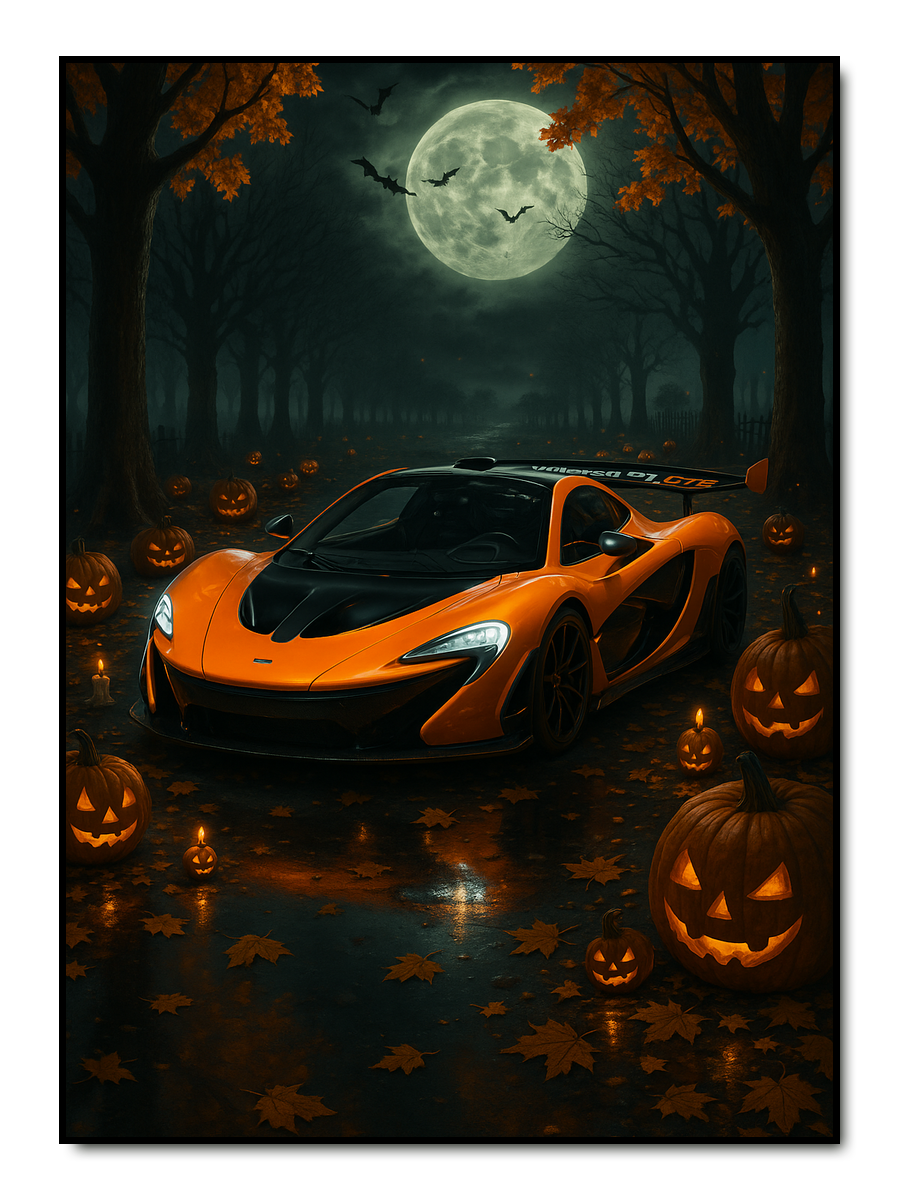 Halloween Drive - personalisiertes Poster