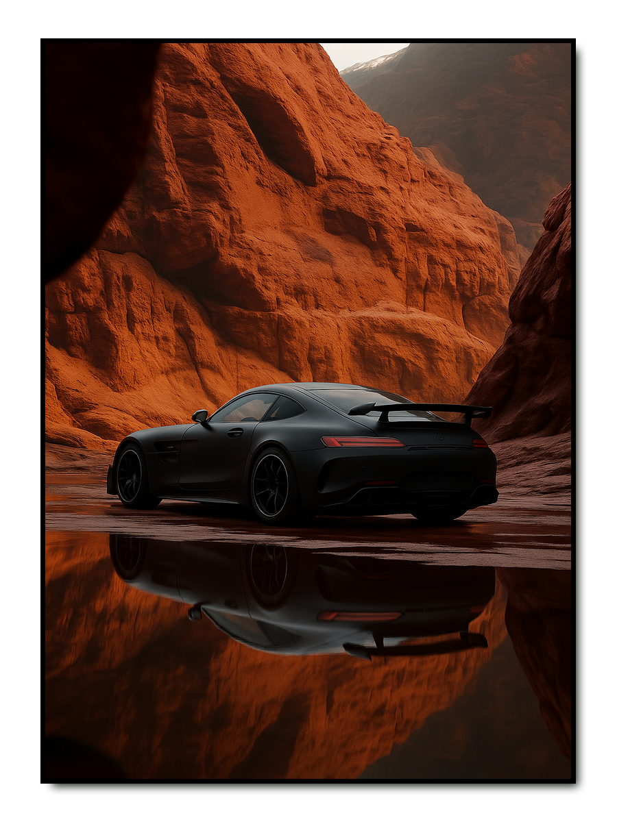 Canyon Mirage - personalisiertes Poster