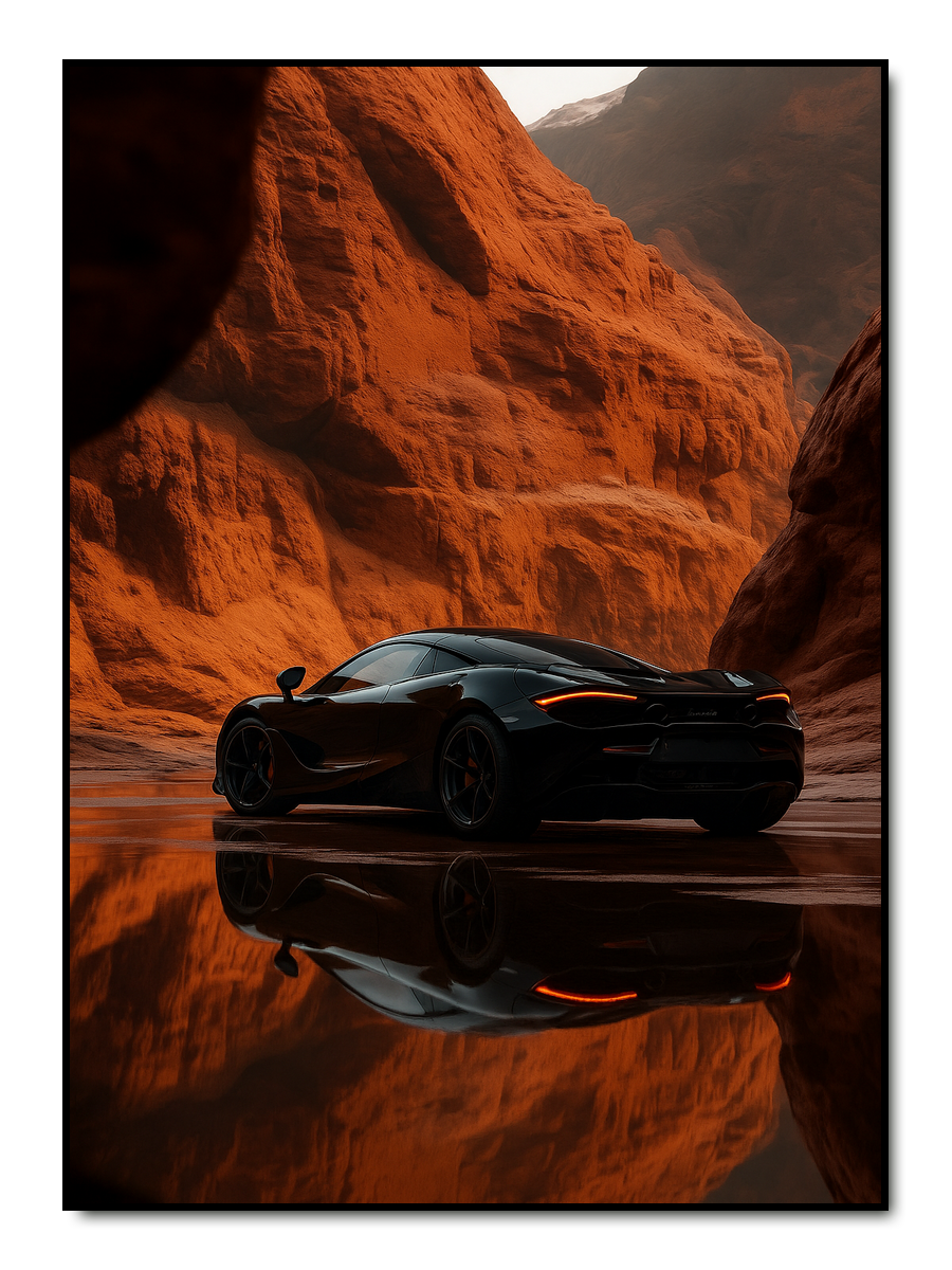 Canyon Mirage - personalisiertes Poster