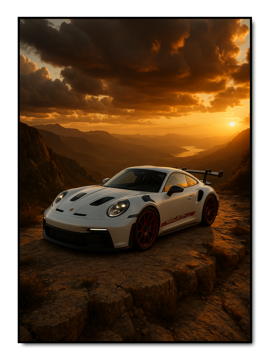 Cliffside Reverie - personalisiertes Poster