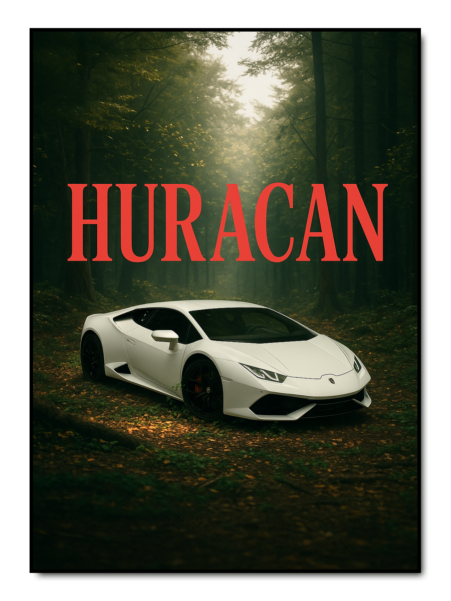 Echoes in the Forest - personalisiertes Poster