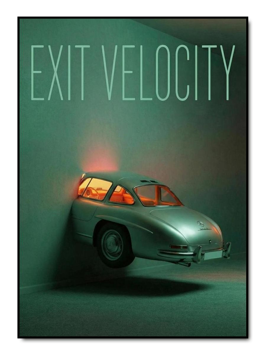Exit Velocity - personalisiertes Poster