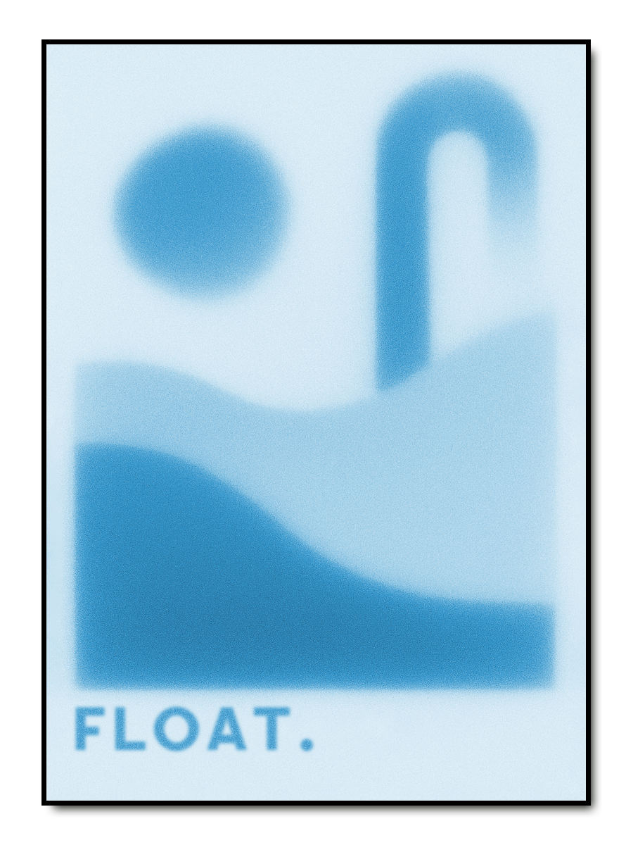 Float - Blau