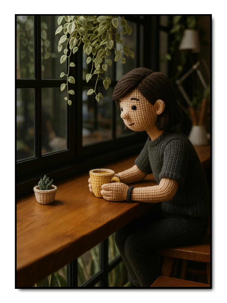 Knitted Toy - personalisiertes Poster