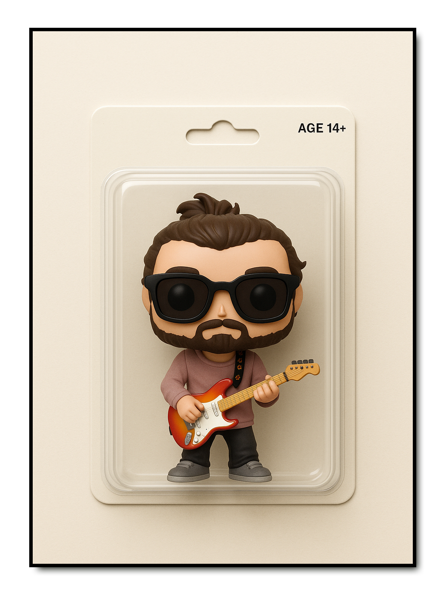 Mini Figur - personalisiertes Poster