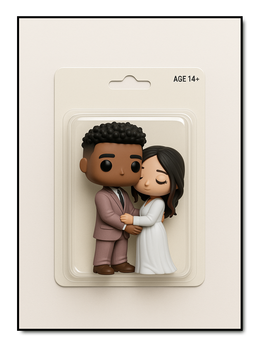 Mini Figur - personalisiertes Poster