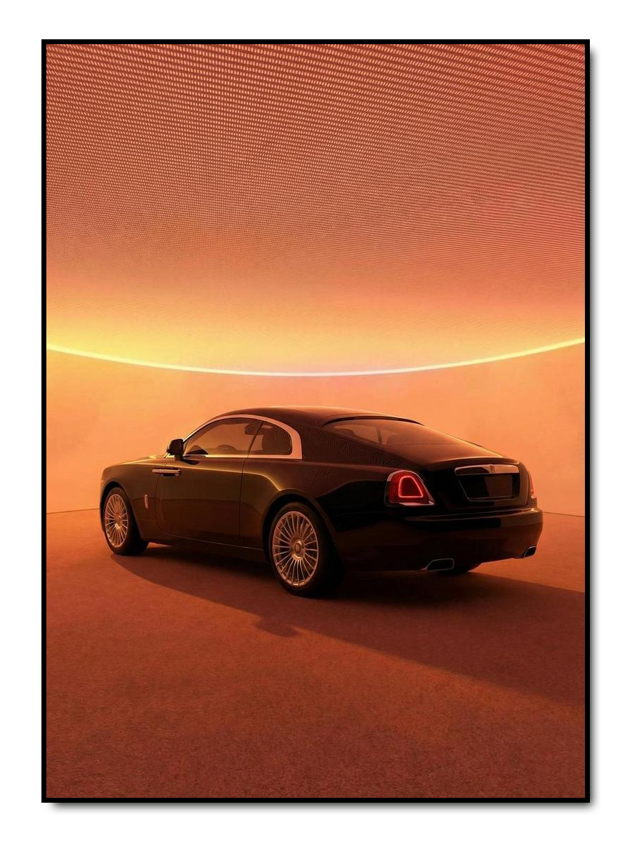 Neon Halo – personalisiertes Poster