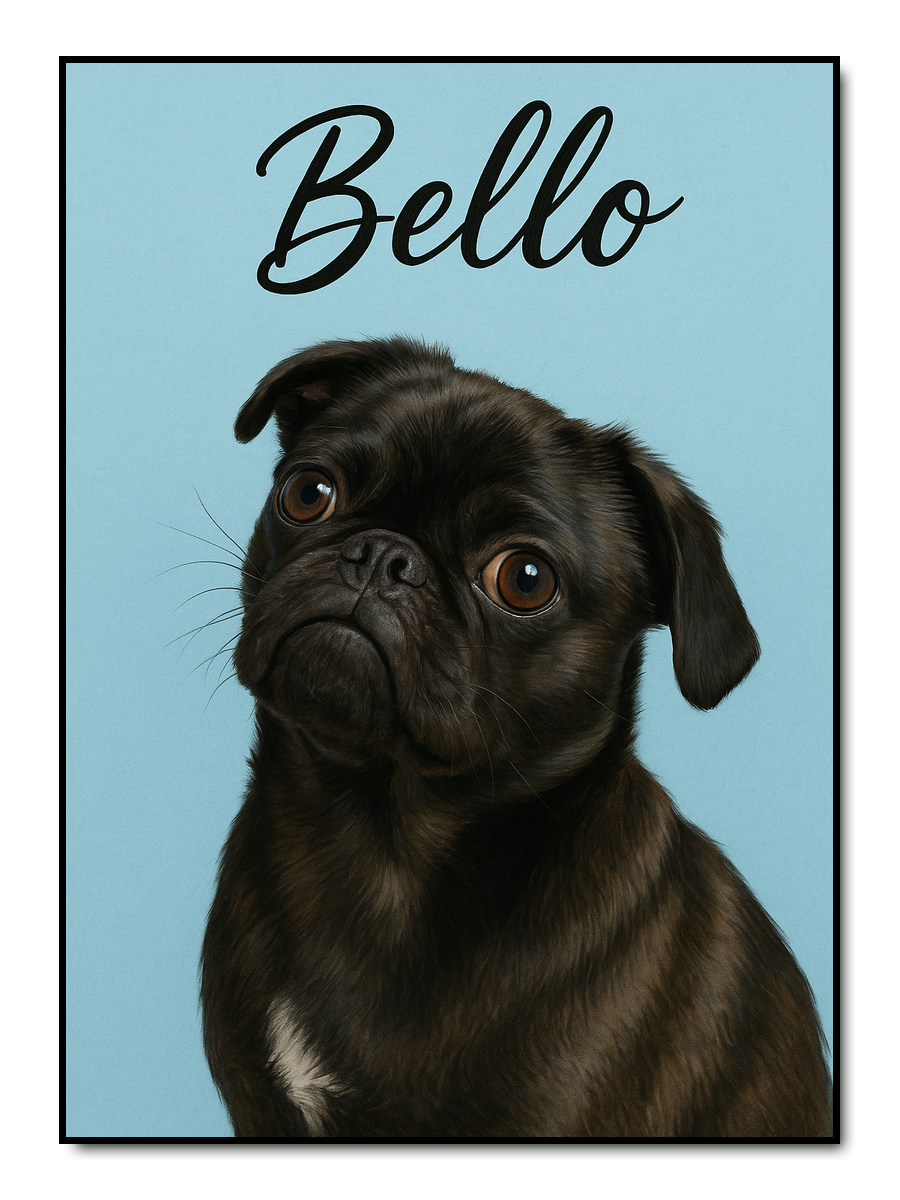 Pastell Pet - personalisiertes Poster
