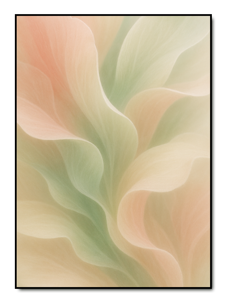 Zarte Wellen der Natur - Frühlingsmix