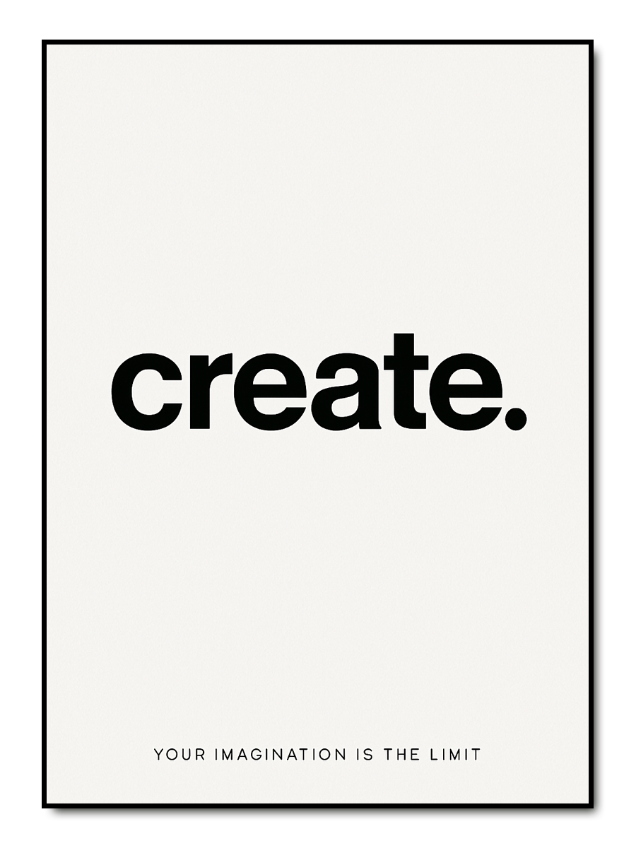 Quotes - personalisiertes Poster