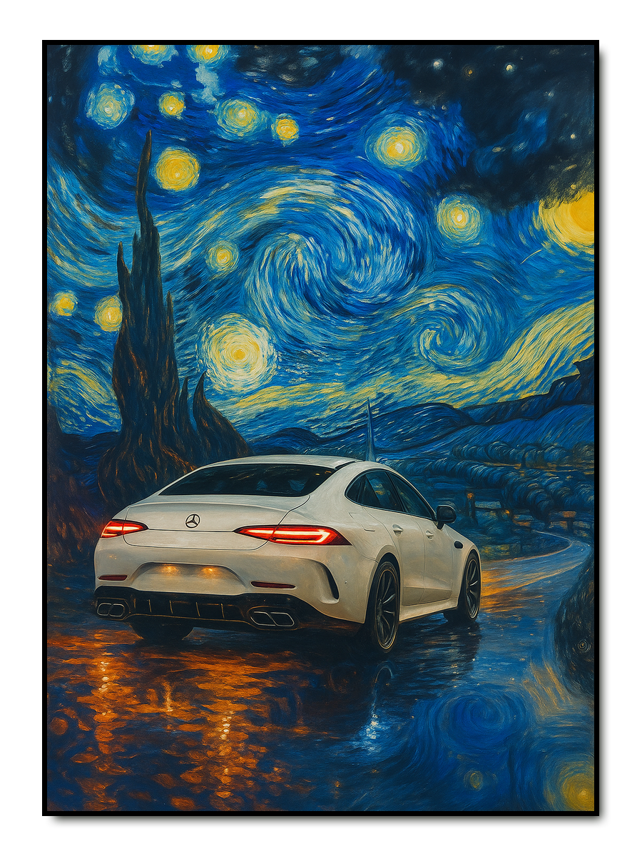Starry Night - personalisiertes Poster