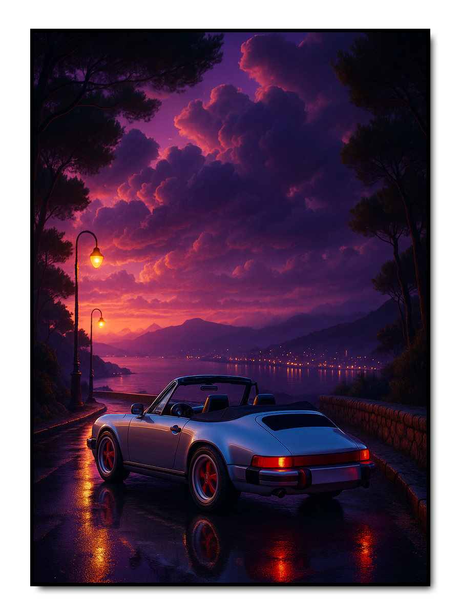 Sunset Cruise - personalisiertes Poster