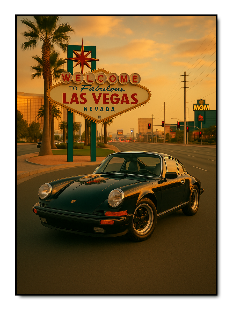 Las Vegas - personalisiertes Poster