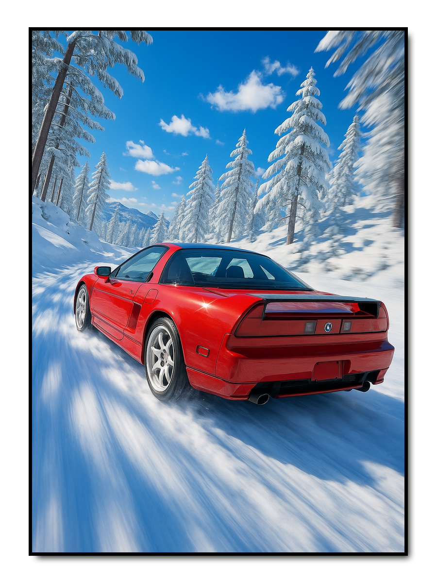 Winter Apex - personalisiertes Poster