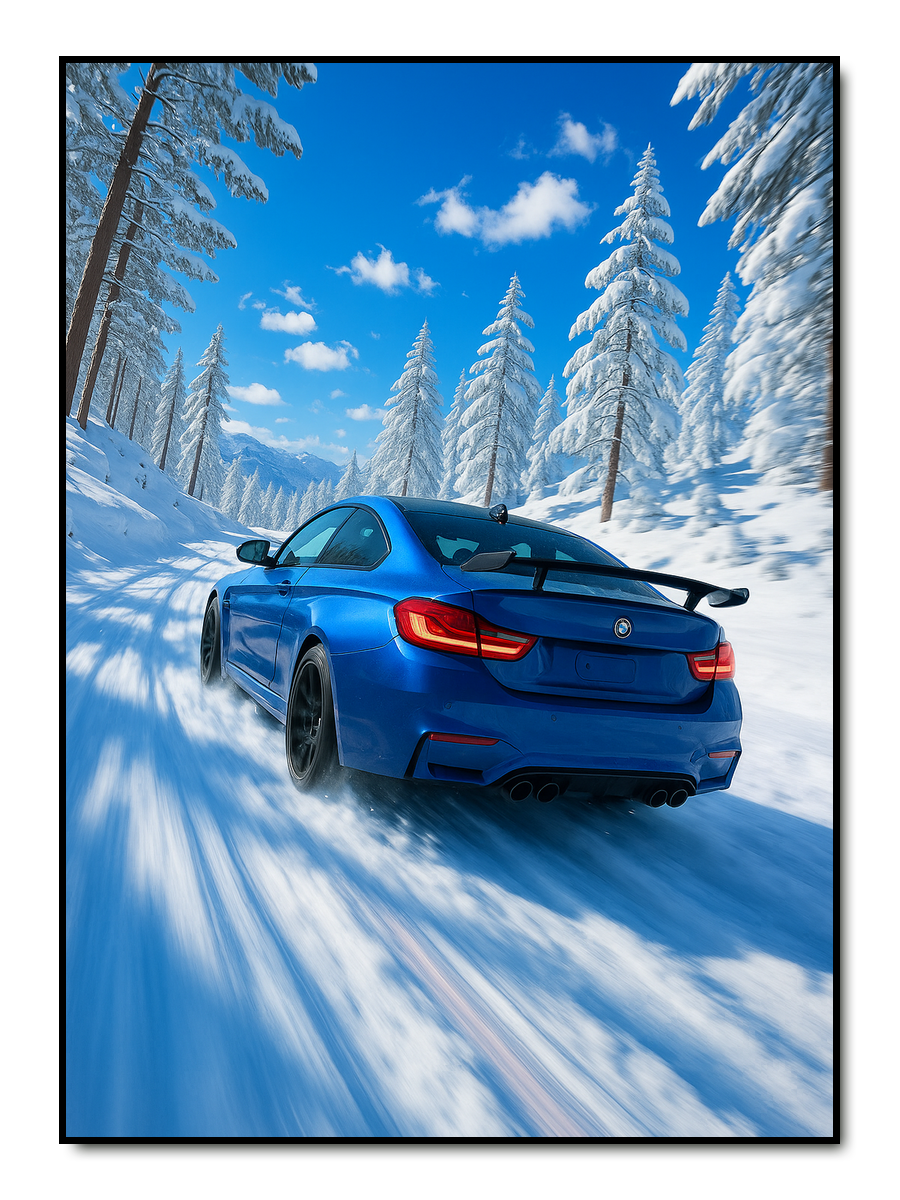 Winter Apex - personalisiertes Poster