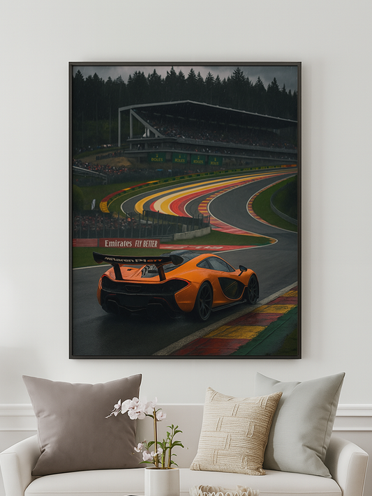 Eau Rouge - personalisiertes Poster
