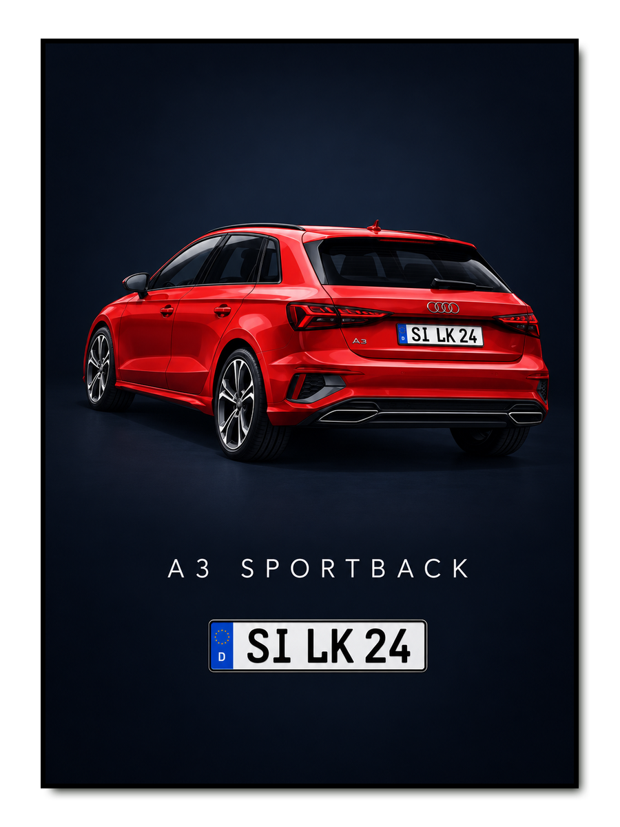 Studio Drive - personalisiertes Poster