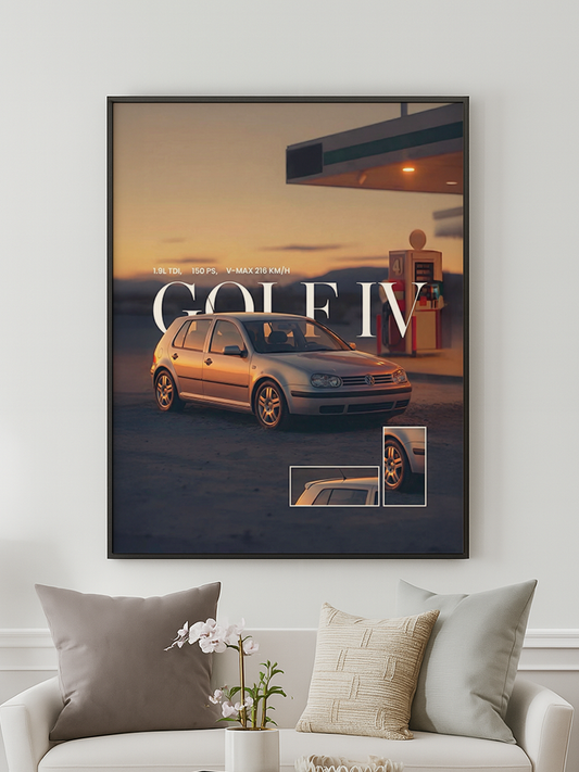 Gasoline Dreams - personalisiertes Poster