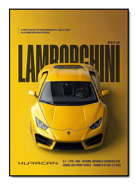 Bold Type Drive – personalisiertes Poster