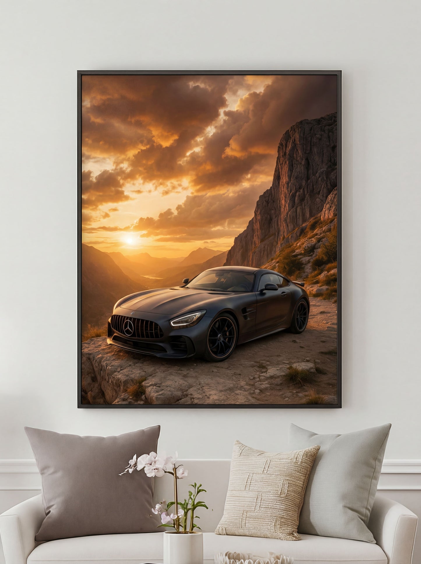 Cliffside Reverie - personalisiertes Poster