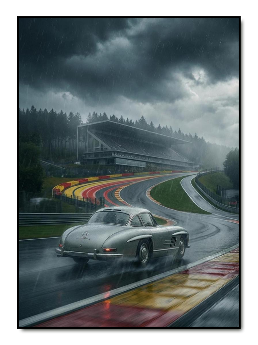 Eau Rouge - personalisiertes Poster