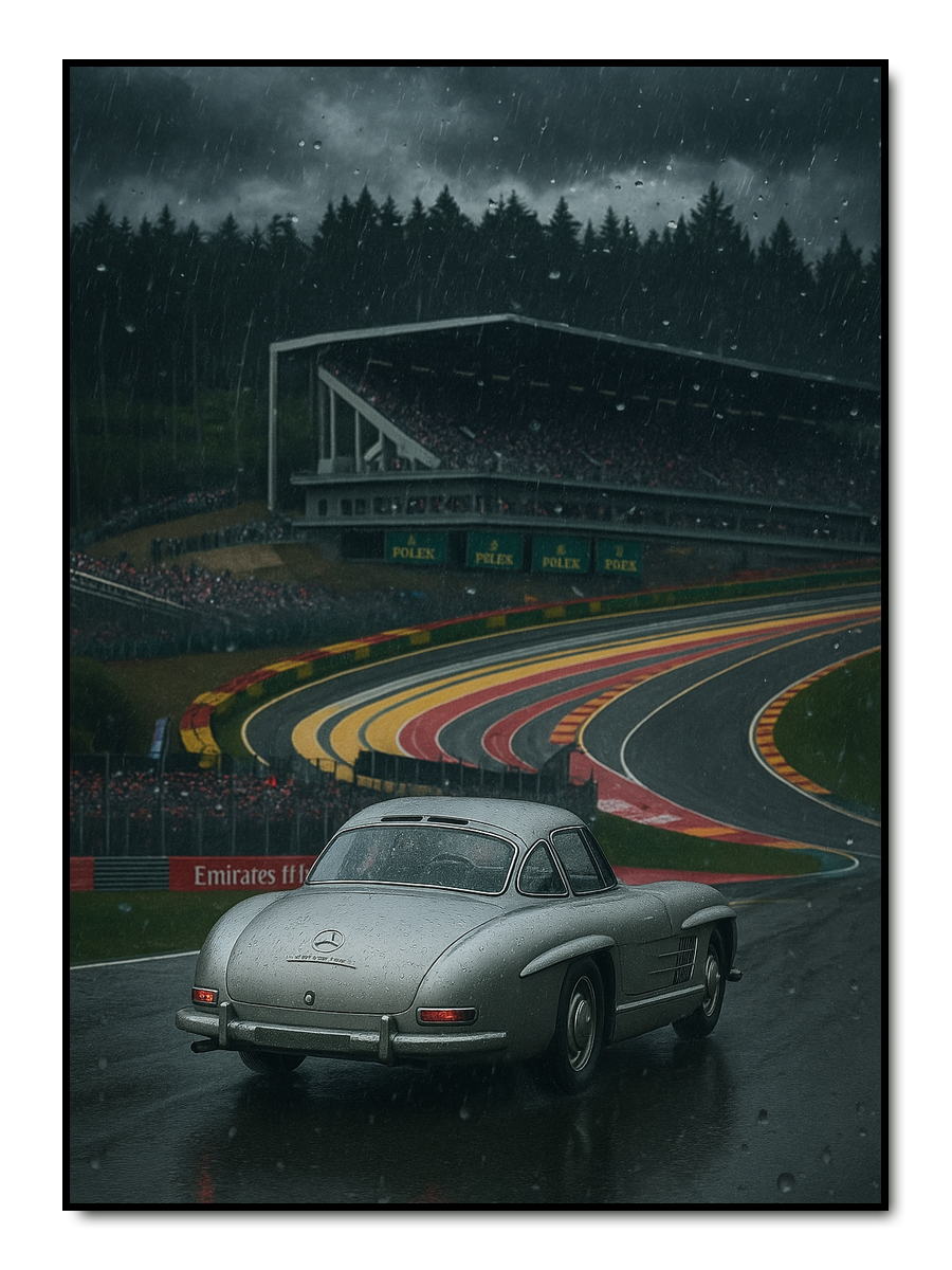 Eau Rouge - personalisiertes Poster