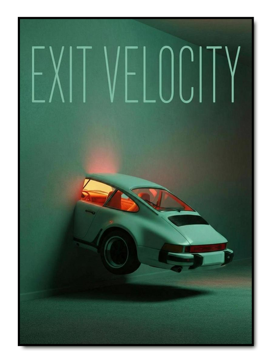 Exit Velocity - personalisiertes Poster