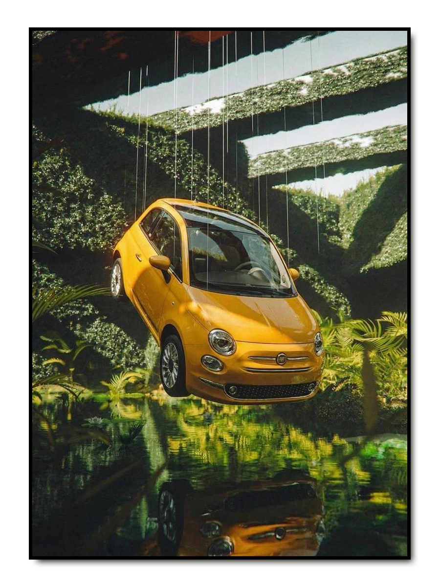 Floating Eden - personalisiertes Poster