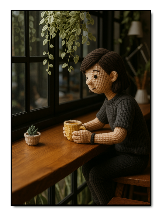 Knitted Toy - personalisiertes Poster