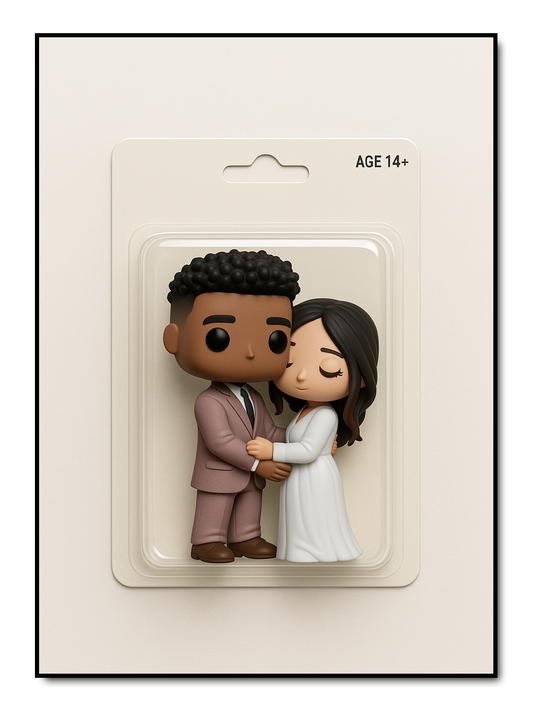 Mini Figur - personalisiertes Poster