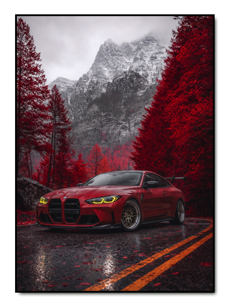 Scarlet Ridge - personalisiertes Poster