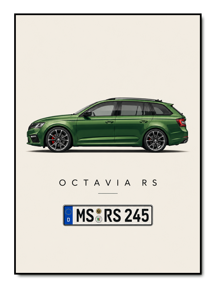 Signature Drive - personalisiertes Poster