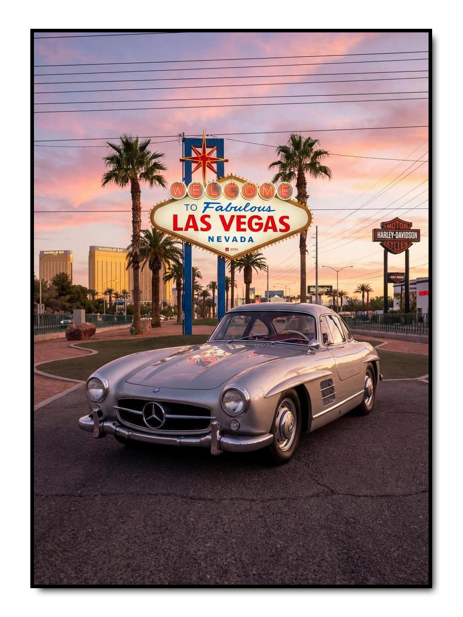 Las Vegas - personalisiertes Poster